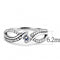 Smart Ring DA147 Stainless Steel Ring with AAA Grade CZ