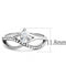 Smart Ring DA149 Stainless Steel Ring with AAA Grade CZ