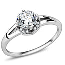 Smart Ring DA150 Stainless Steel Ring with AAA Grade CZ