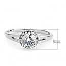 Smart Ring DA150 Stainless Steel Ring with AAA Grade CZ