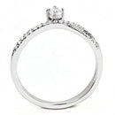 Smart Ring DA153 Stainless Steel Ring with AAA Grade CZ