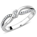 Smart Ring DA156 Stainless Steel Ring with AAA Grade CZ