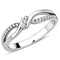 Smart Ring DA156 Stainless Steel Ring with AAA Grade CZ