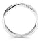 Smart Ring DA158 Stainless Steel Ring with AAA Grade CZ