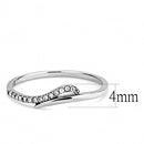 Smart Ring DA159 Stainless Steel Ring with AAA Grade CZ