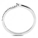 Smart Ring DA162 Stainless Steel Ring with AAA Grade CZ