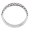 Silver Jewelry Rings Smart Ring DA231 Stainless Steel Ring with AAA Grade CZ Alamode Fashion Jewelry Outlet