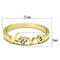 Silver Jewelry Rings Solid Gold Ring LO3964 Flash Gold Brass Ring with Top Grade Crystal Alamode Fashion Jewelry Outlet