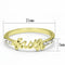 Silver Jewelry Rings Solid Gold Ring LO3967 Flash Gold Brass Ring with Top Grade Crystal Alamode Fashion Jewelry Outlet