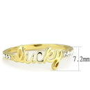 Silver Jewelry Rings Solid Gold Ring LO3971 Flash Gold Brass Ring with Top Grade Crystal Alamode Fashion Jewelry Outlet