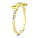 Silver Jewelry Rings Solid Gold Ring LO3971 Flash Gold Brass Ring with Top Grade Crystal Alamode Fashion Jewelry Outlet