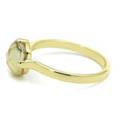 Silver Jewelry Rings Solid Gold Ring LO4071 Flash Gold Brass Ring with Precious Stone Alamode Fashion Jewelry Outlet