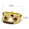 Silver Jewelry Rings Solid Gold Ring LO4116 Gold Brass Ring with Top Grade Crystal in Siam Alamode Fashion Jewelry Outlet