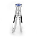 Silver Jewelry Rings Stainless Steel Rings DA383 Stainless Steel Ring with Synthetic Alamode Fashion Jewelry Outlet