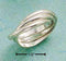 Silver Jewelry Rings Sterling Silver 1.5MM High Polish Three Band Slide Ring JadeMoghul Inc.