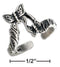 Silver Jewelry Rings STERLING SILVER ANTIQUED DOUBLE BUTTERFLY TOE RING JadeMoghul