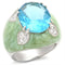 Sterling Silver Cubic Zirconia Ring 37401 - 925 Sterling Silver Ring
