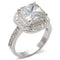 Silver Jewelry Rings Sterling Silver Cubic Zirconia Ring 413407 - 925 Sterling Silver Ring Alamode Fashion Jewelry Outlet