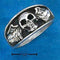 Silver Jewelry Rings Sterling Silver Mens Skull With Wings Ring JadeMoghul Inc.