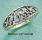 Silver Jewelry Rings Sterling Silver Ring:  Antiqued Filigree Dome Ring JadeMoghul