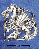 Silver Jewelry Rings Sterling Silver Ring:  Dragon Ring With Open Shank JadeMoghul