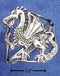 Silver Jewelry Rings Sterling Silver Ring:  Dragon Ring With Open Shank JadeMoghul Inc.