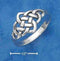 Silver Jewelry Rings Sterling Silver Ring:  Open Celtic Knot Ring JadeMoghul