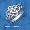 Silver Jewelry Rings Sterling Silver Ring:  Open Celtic Knot Ring JadeMoghul Inc.