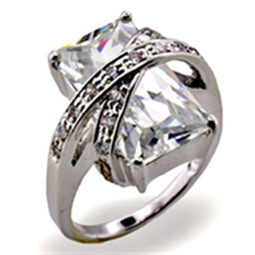 Sterling Silver Ring Set 32103 - 925 Sterling Silver Ring with CZ