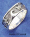 Silver Jewelry Rings Sterling Silver Ring:  Waves And Turtles Band Ring JadeMoghul