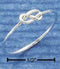 Silver Jewelry Rings Sterling Silver Ring:  Wire Infinity Knot Ring JadeMoghul