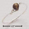 Silver Jewelry Rings Sterling Silver Ring:  Wire Ring With Tiger Eye Bead JadeMoghul