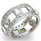 Sterling Silver Rings 20421 - 925 Sterling Silver Ring with AAA Grade CZ