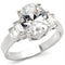 Sterling Silver Rings 30305 - 925 Sterling Silver Ring with AAA Grade CZ