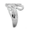 Sterling Silver Rings For Women TS383 Rhodium 925 Sterling Silver Ring