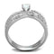 Sterling Silver Rings For Women TS396 Rhodium 925 Sterling Silver Ring