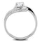Sterling Silver Rings For Women TS397 Rhodium 925 Sterling Silver Ring