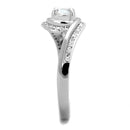 Silver Jewelry Rings Sterling Silver Rings For Women TS397 Rhodium 925 Sterling Silver Ring Alamode Fashion Jewelry Outlet