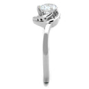 Sterling Silver Rings For Women TS398 Rhodium 925 Sterling Silver Ring