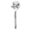 Sterling Silver Rings For Women TS398 Rhodium 925 Sterling Silver Ring