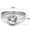 Sterling Silver Rings For Women TS399 Rhodium 925 Sterling Silver Ring