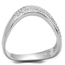 Sterling Silver Rings For Women TS402 Rhodium 925 Sterling Silver Ring