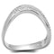Sterling Silver Rings For Women TS402 Rhodium 925 Sterling Silver Ring