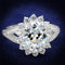 Sterling Silver Rings For Women TS415 Rhodium 925 Sterling Silver Ring