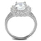 Sterling Silver Rings For Women TS415 Rhodium 925 Sterling Silver Ring