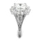 Silver Jewelry Rings Sterling Silver Rings For Women TS415 Rhodium 925 Sterling Silver Ring Alamode Fashion Jewelry Outlet