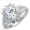 Silver Jewelry Rings Sterling Silver Rings For Women TS415 Rhodium 925 Sterling Silver Ring Alamode Fashion Jewelry Outlet