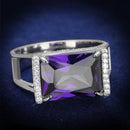 Silver Jewelry Rings Sterling Silver Rings For Women TS417 Rhodium 925 Sterling Silver Ring Alamode Fashion Jewelry Outlet