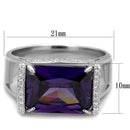 Silver Jewelry Rings Sterling Silver Rings For Women TS417 Rhodium 925 Sterling Silver Ring Alamode Fashion Jewelry Outlet