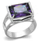 Sterling Silver Rings For Women TS417 Rhodium 925 Sterling Silver Ring